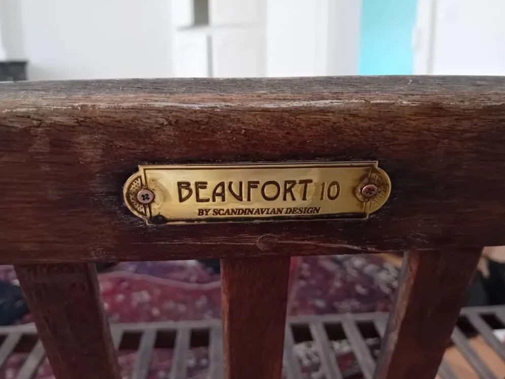 Banquette de jardin