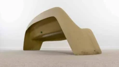 Banquette de jardin par walter papst pour wilkhahn 1964