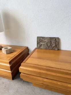 Bas-relief en bronze, milieu XXème