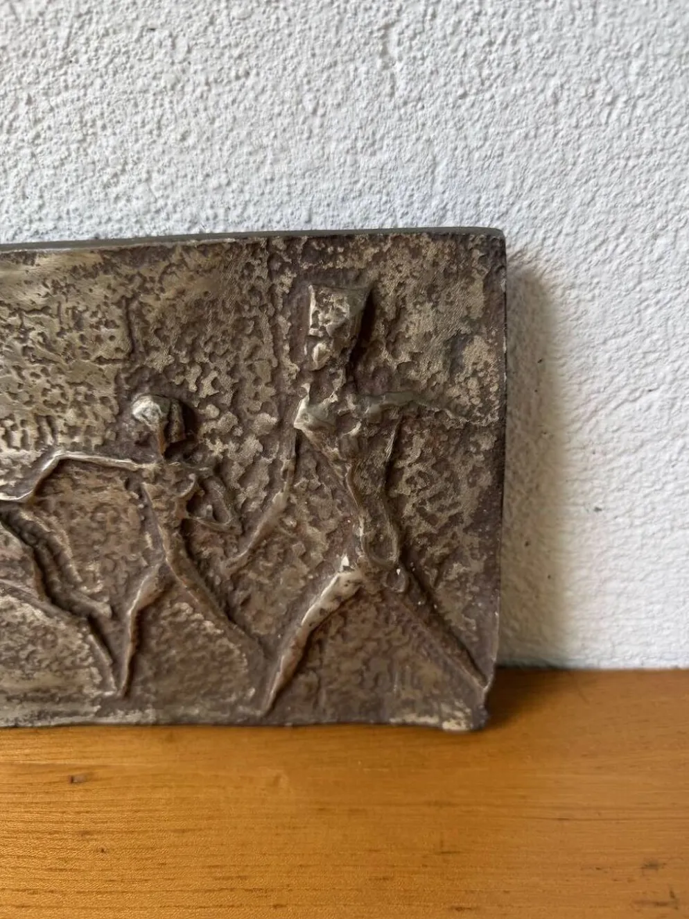 Bas-relief en bronze, milieu XXème