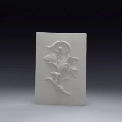 Bas-relief en plâtre feuille d’acanthe – style baroque