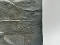 Bas-relief en plâtre