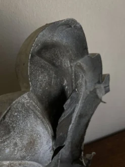 Bas relief feuille d'acanthe néo classique 19e