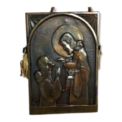 Bas relief la communion objet religieux