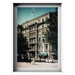 Beaux-arts Hôtel Kamp, Helsinki, 1930 avec bordure blanche, édition limitée, trouvaille rare en couleur d'origine