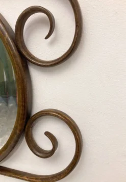 Bentwood Mirror by Thonet, 1900s