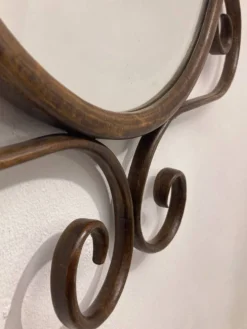 Bentwood Mirror by Thonet, 1900s
