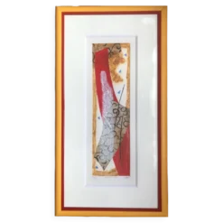 Bernard alligand (1953).braises,2002.gravure au carborundum et collage
