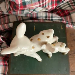 Biche en ceramique années 60