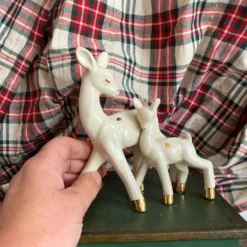 Biche en ceramique années 60