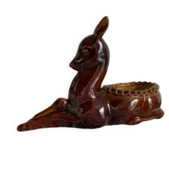 Biche en ceramique années 50-60