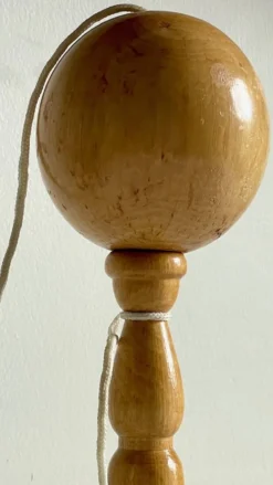 Bilboquet vintage bois massif