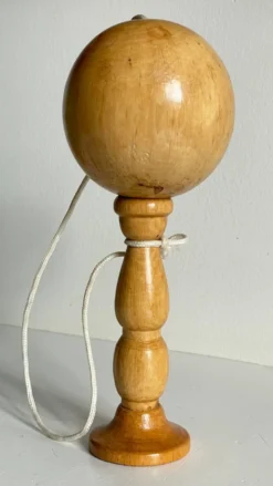 Bilboquet vintage bois massif