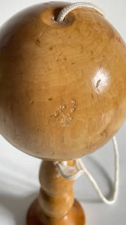 Bilboquet vintage bois massif