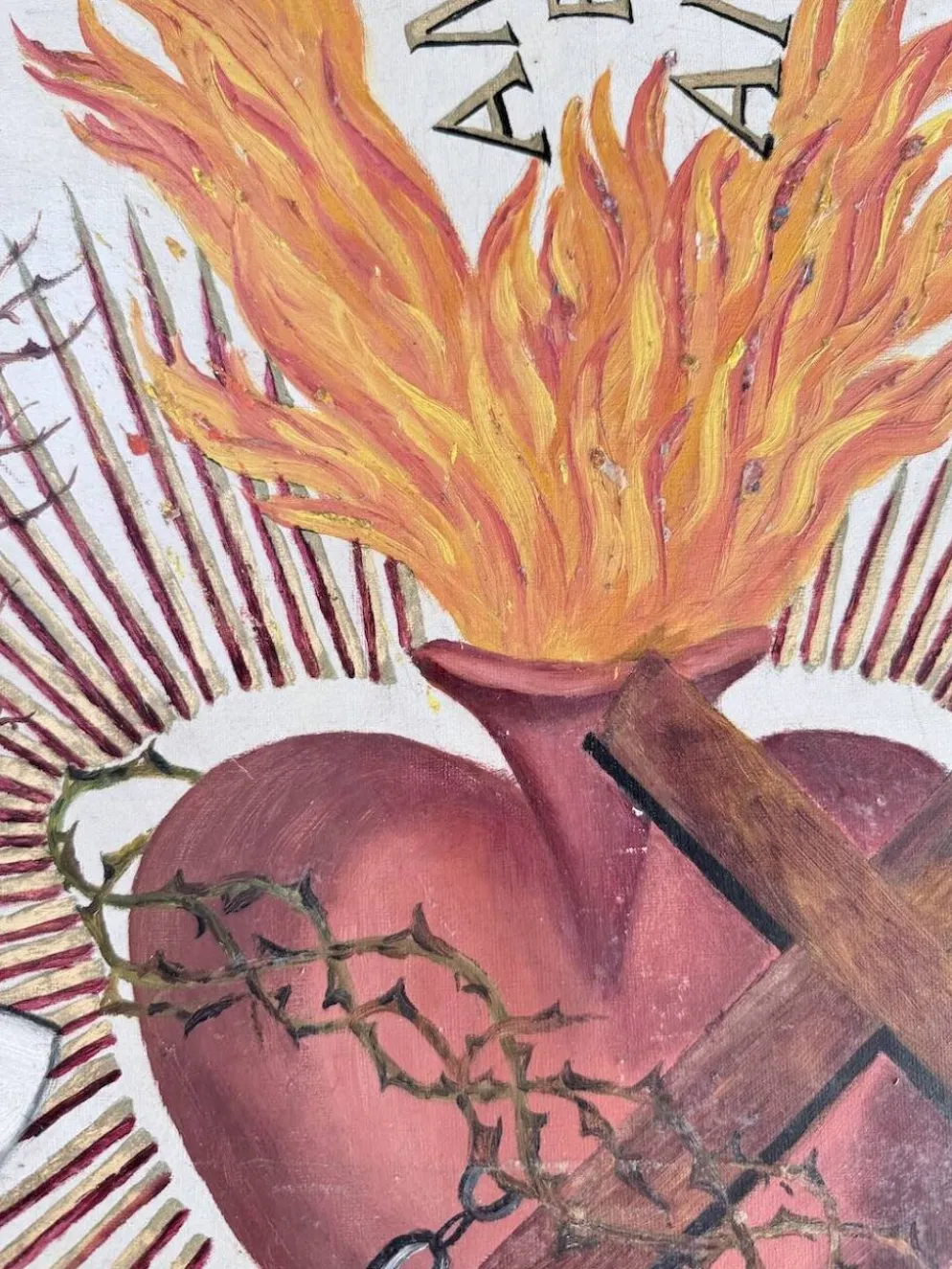 Blason sacré-coeur église XL