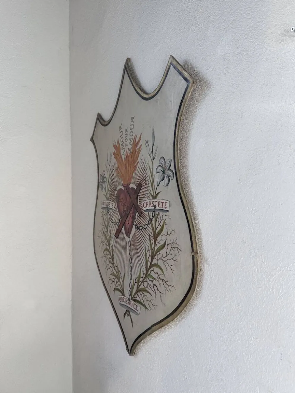 Blason sacré-coeur église XL
