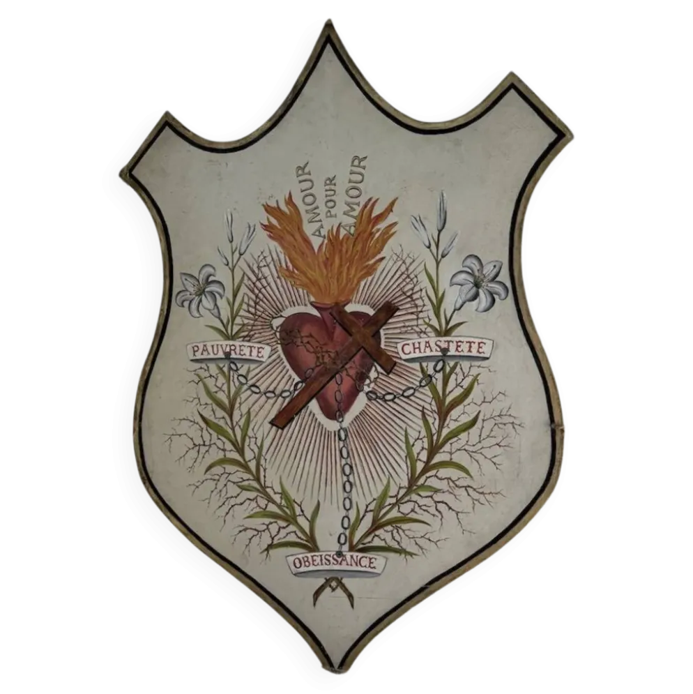 Blason sacré-coeur église XL