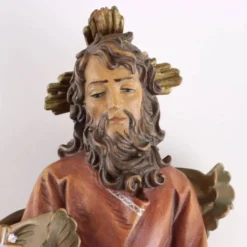 Bénitier ancien à sujet religieux, Italie, XXe siècle