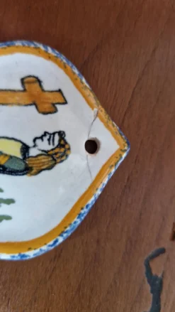 Bénitier faience Quimper