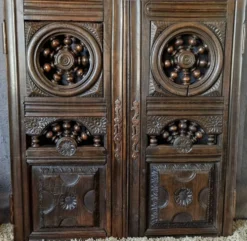 Boiserie XVIIIe/XIXe - Paire de portes - ornementation intérieur