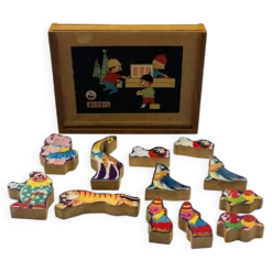 Boite de jeu en bois pour enfants