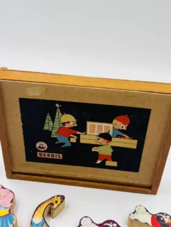 Boite de jeu en bois pour enfants