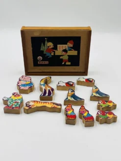 Boite de jeu en bois pour enfants