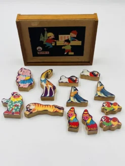 Boite de jeu en bois pour enfants