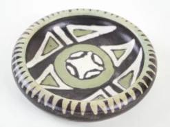 Bol en céramique, design danois, années 1960, fabriqué au Danemark