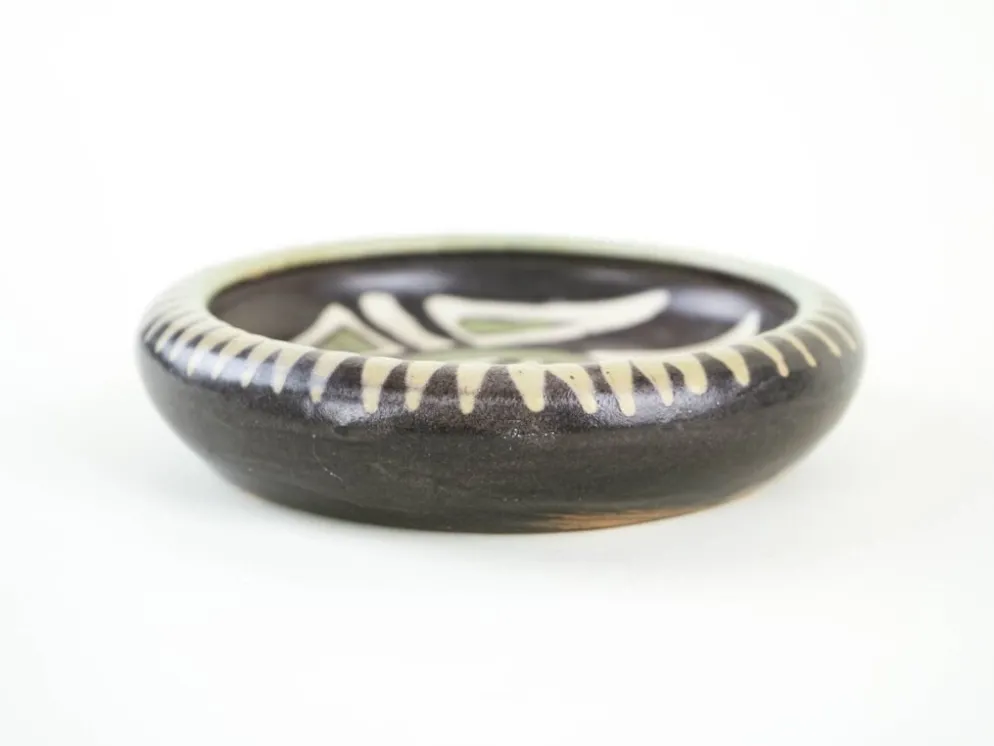 Bol en céramique, design danois, années 1960, fabriqué au Danemark