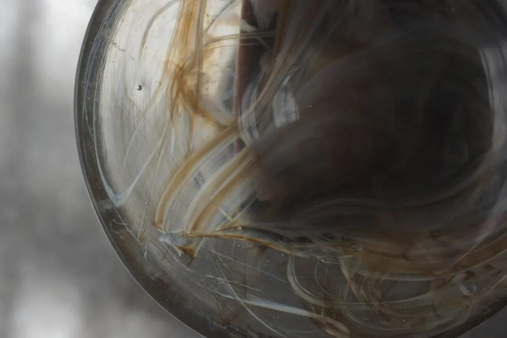Bol en verre danois modèle 868 par Michael Bang pour Holmegaard, années 1970.