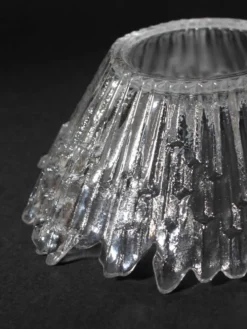 Bol en verre à glace "Revoltunet" de Tapio Wirkkala, années 1970, Finlande