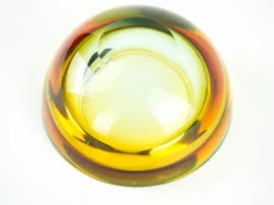 Bol en verre, verre de Murano, années 1970, fabriqué en Italie