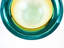 Bol en verre, verre de Murano, années 1970, fabriqué en Italie
