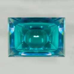 Bol / vide-poches en verre Murano Sommerso de Flavio Poli pour Seguso des années 1960, style moderne du milieu du siècle.