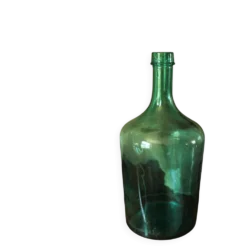 Bonbonne Dame Jeanne en verre vert 2 L Viresa
