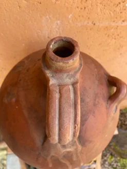 Bonbonne en grès vernissé