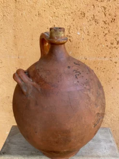 Bonbonne en grès vernissé