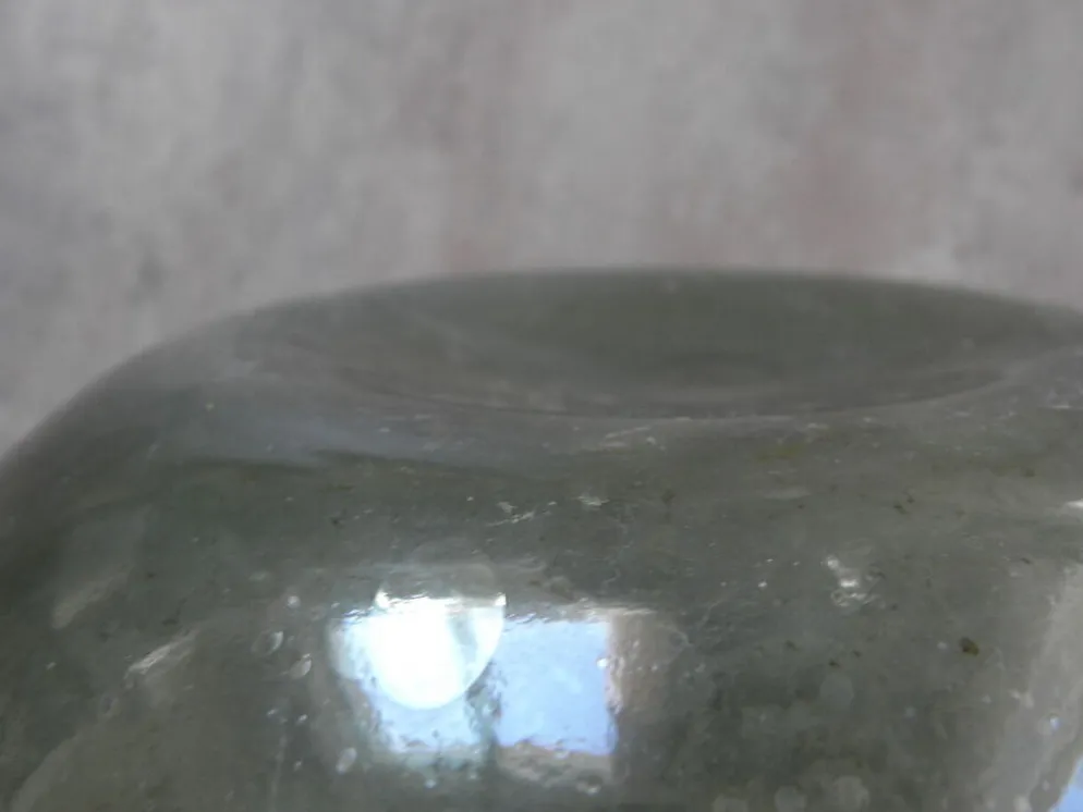 Bonbonne en verre soufflé