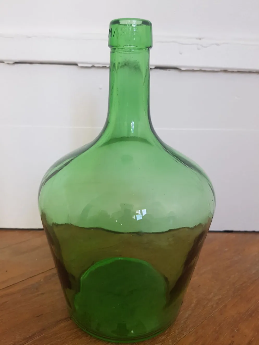 Bonbonne verte 2 litres