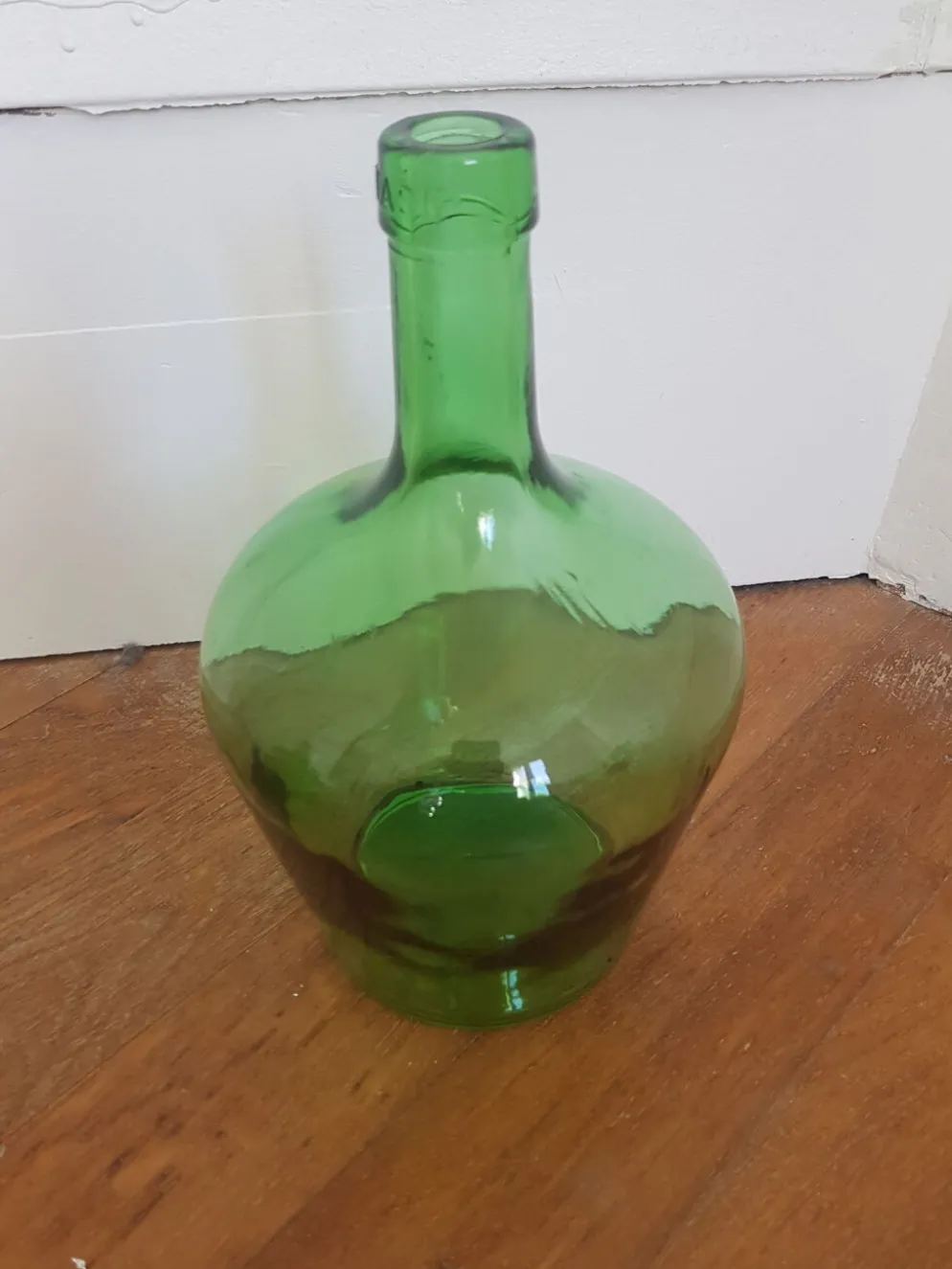 Bonbonne verte 2 litres