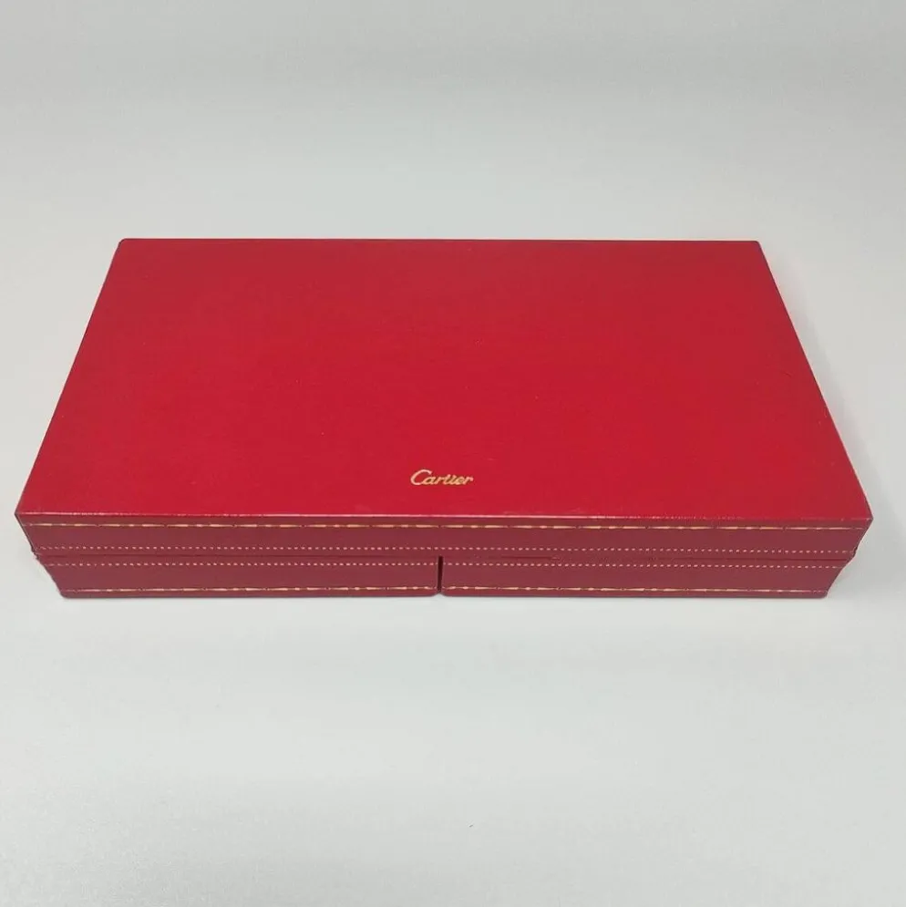 Boîte de cartes à jouer Cartier des années 1970 — collection vintage de luxe français
