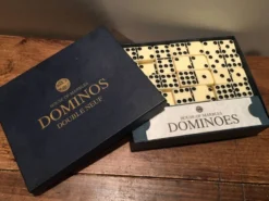 Boîte de dominos double 9 