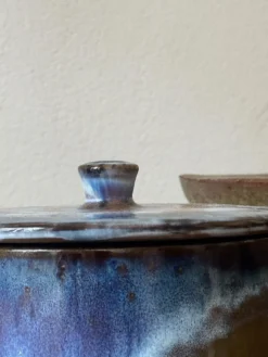 Boîte vide poche en céramique normande manufacture C.Turgi France