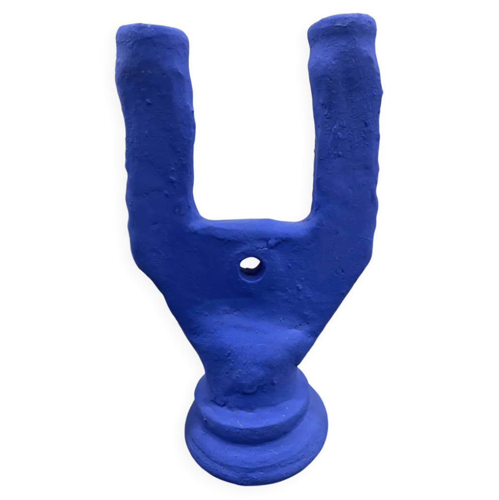 Bougeoir bleu majorelle