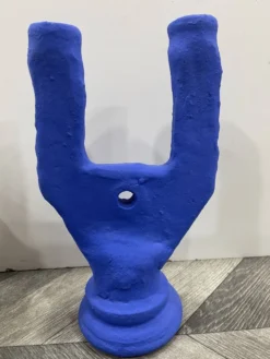 Bougeoir bleu majorelle