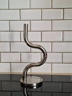 Bougeoir Chrome Axel Chay