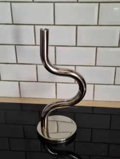 Bougeoir Chrome Axel Chay