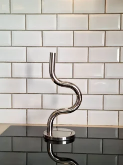 Bougeoir Chrome Axel Chay