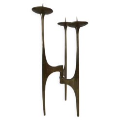 Bougeoir de sol brutaliste de Michael Harjes, Allemagne, 1960